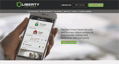Desktop Screenshot of libertysecurity.ca